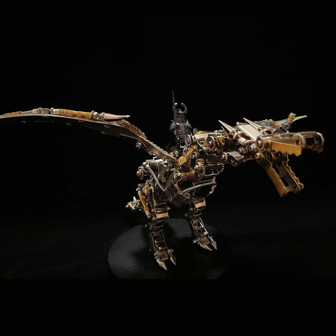 Steampunk Flying Dragon 3D Metal Assembly Model Kit - 600+ Pieces DIY Craft 3D Puzzle Model Kit Diyengmod