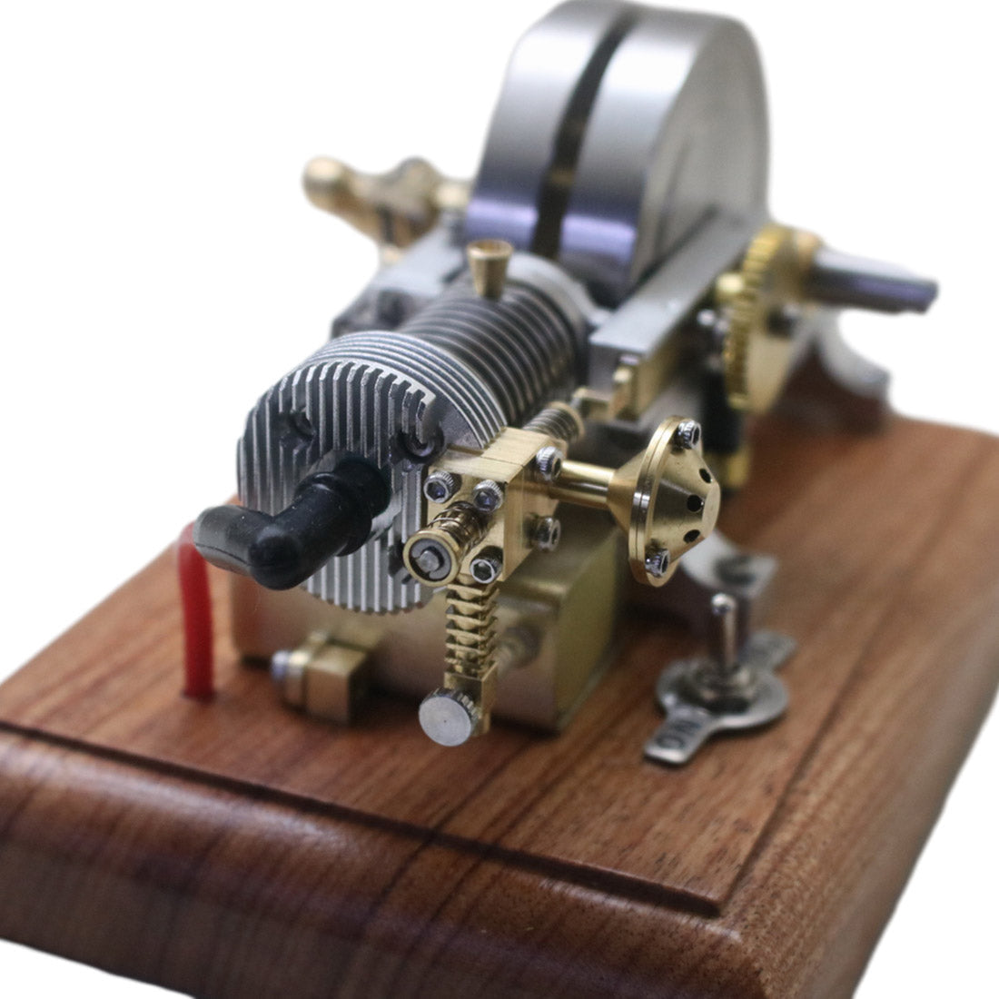 M96 Mini Horizontal Air-Cooled 4-Stroke Hit and Miss Gas Engine Model - DIY Engine Project Engine Model Diyengmod