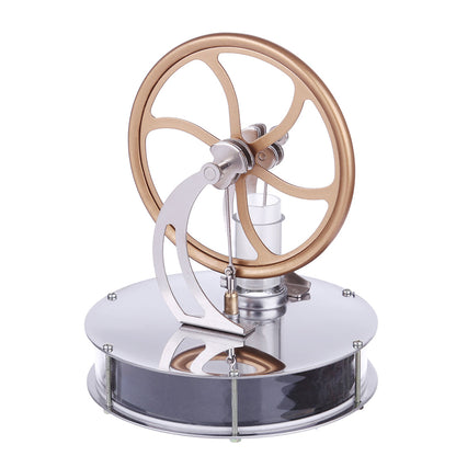 Educational LTD Low Temperature Stirling Engine Model with Flywheel for Experimental Learning and Play Stirling Engine Diyengmod