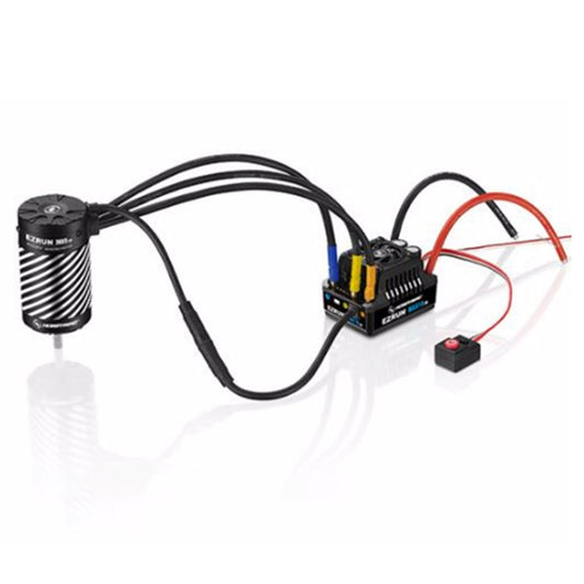 HW EzRun MAX10 G2+3652 G3 3300KV Sensored Brushless Power System with Motor, ESC, and Extension Wire RC Car Diyengmod