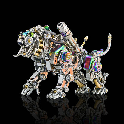 3D Metal Model Kit Accessories for Bengal and Saber-toothed Tigers with Tiger Wing 3D Puzzle Model Kit Diyengmod