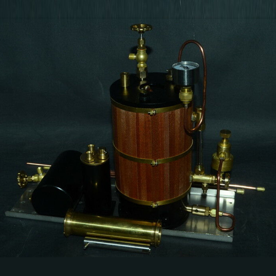 Compact Vertical Steam Boiler Model for Marine Engine - 230ml Capacity Steam Engine Diyengmod