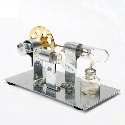 DIY Single Cylinder Stirling Engine Kit - Educational Model Gift for Young Science Enthusiasts Single Cylinder Stirling Engine Diyengmod