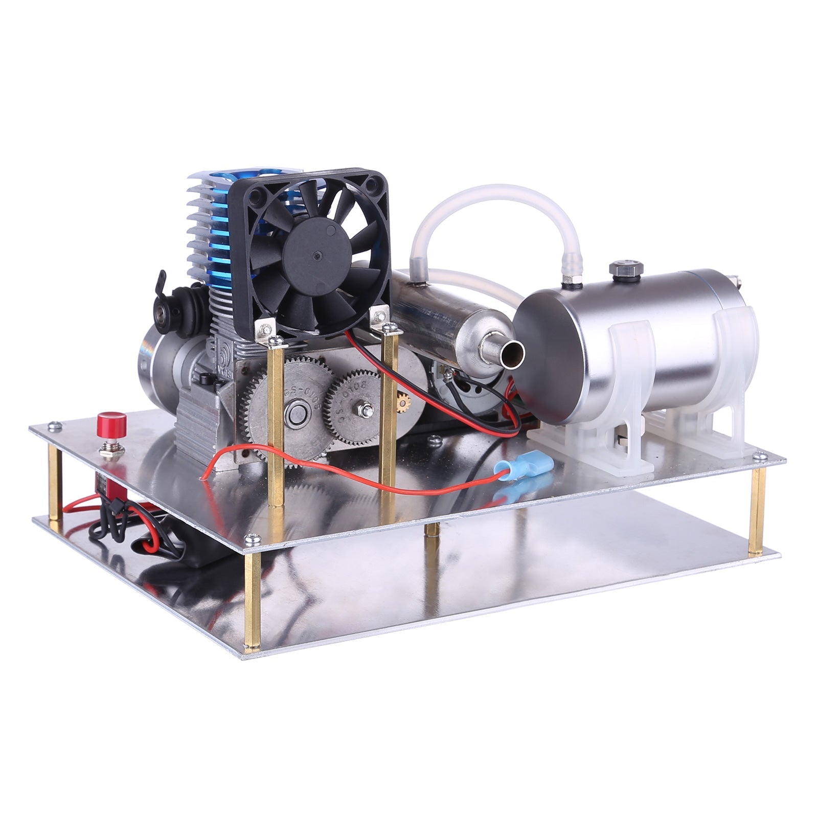 12V VX 18 Methanol Engine Generator Set - Single Cylinder 2 Stroke with One-Key Electric Start Engine Models Diyengmod