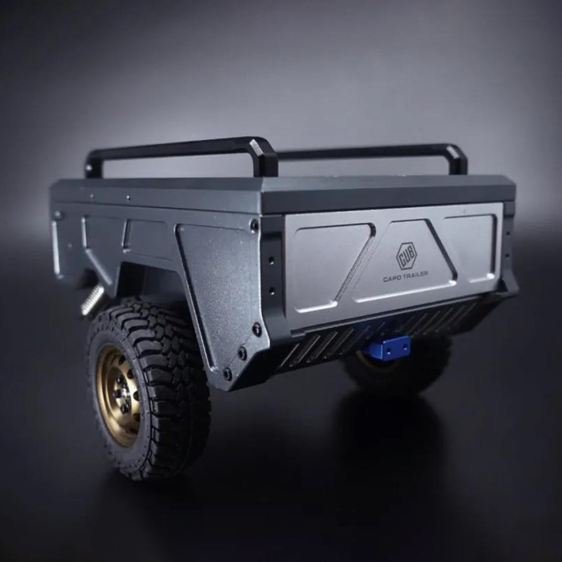 Capo CUB1 Off-road Luggage Trailer OP Modified Parts for 1:18 Scale RC Crawler (SKU:33ED3142193) Accessories Diyengmod