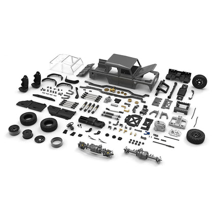 Capo CUB1 1:18 Scale 4WD Electric RC Crawler Pickup Truck with Differential Lock Kit RC Car Diyengmod