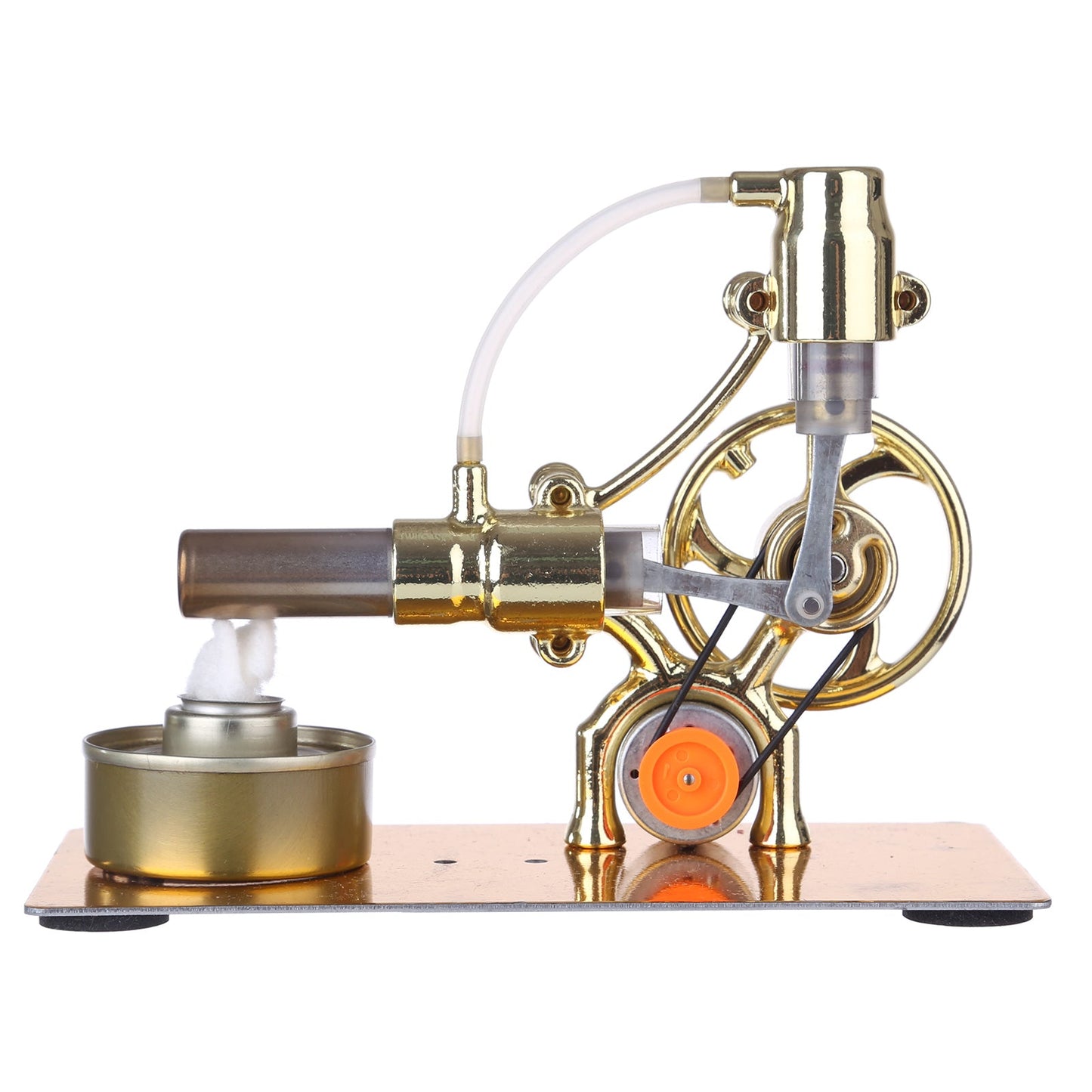 Single Cylinder Balance Stirling Engine Science Experiment Kit - DIY Educational Model Single Cylinder Stirling Engine Diyengmod