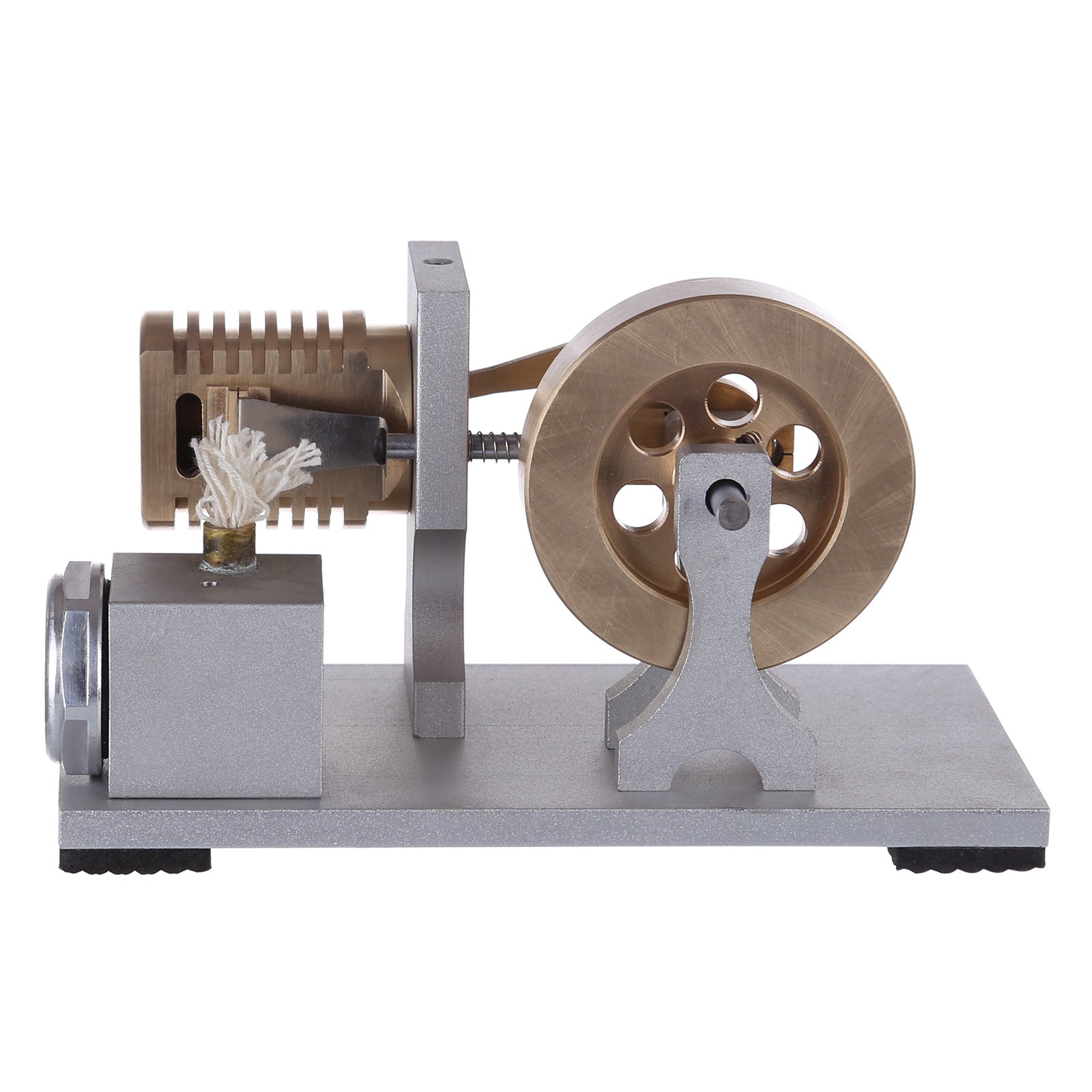 Customized Single Cylinder Flame Eater Stirling Engine Model with Double Bearing Support Stirling Engine Diyengmod