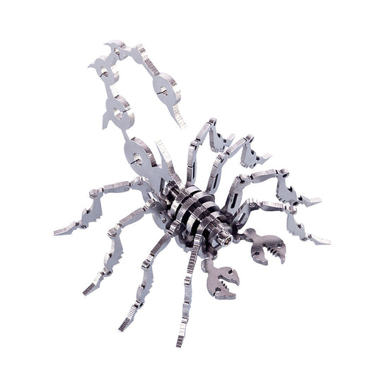 Metal Scorpion 3D Puzzle Model Kit - DIY Assembly Game for Creative Minds Engine Models Diyengmod