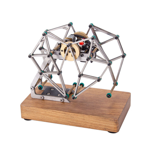 Mini Gear-Driven Walking Strandbeest Model with Stand for Educational Science Demonstration Engine Models Diyengmod