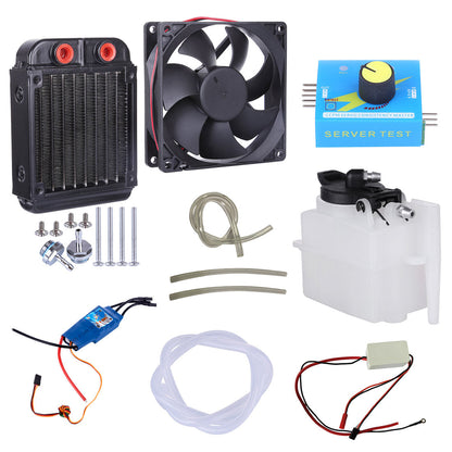 ENJOMOR GS-L4 36cc RC Gasoline Engine Complete Starter Kit with Water Cooling and Accessories All Accessories Diyengmod